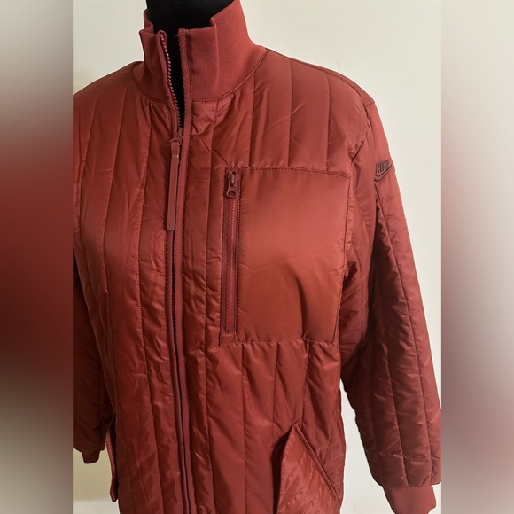 Nike Sportswear Teck Pack Therma-Fit Jacket In Terracotta - Size S - Picture 7 of 11